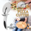 Pizza Cutter Wheel Kitchen Pizza Slicer Cutting Tool Stainless Steel Easy To Cut