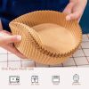 Air Fryer Liners , 100 Pcs Disposable Paper Liner For Roasting Microwave