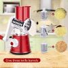 1 Set; 4in1; Vegetable Slicer; Multifunctional Fruit Slicer; Manual Food Grater; Rotary Cutter; Vegetable Grinders; Kitchen Stuff; Kitchen Gadgets