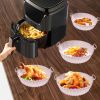 1/2pcs Air Fryer Silicone Pot; Reusable Air Fryer Liners; Silicone Air Fryer Basket; Food Safe Air Fryer Accessories